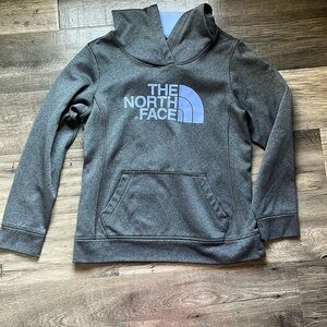 The North Face Women’s Small Sweatshirt Charcoal and Purple